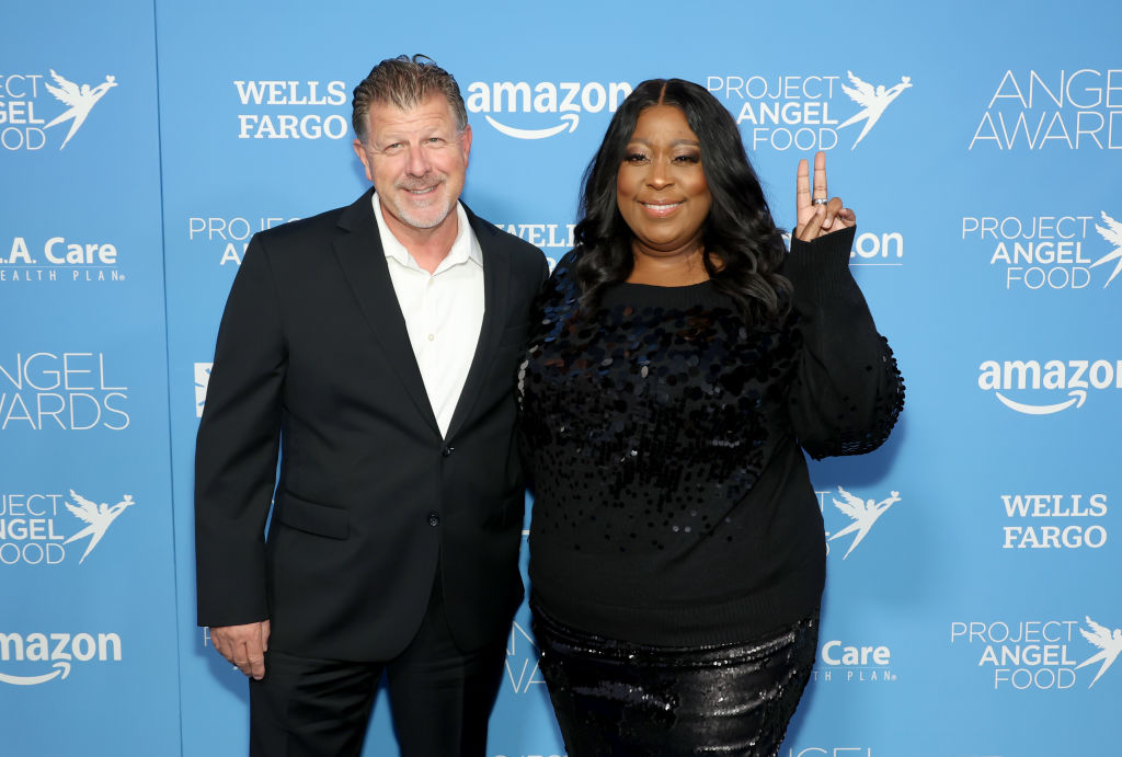 Loni Love and James Welsh