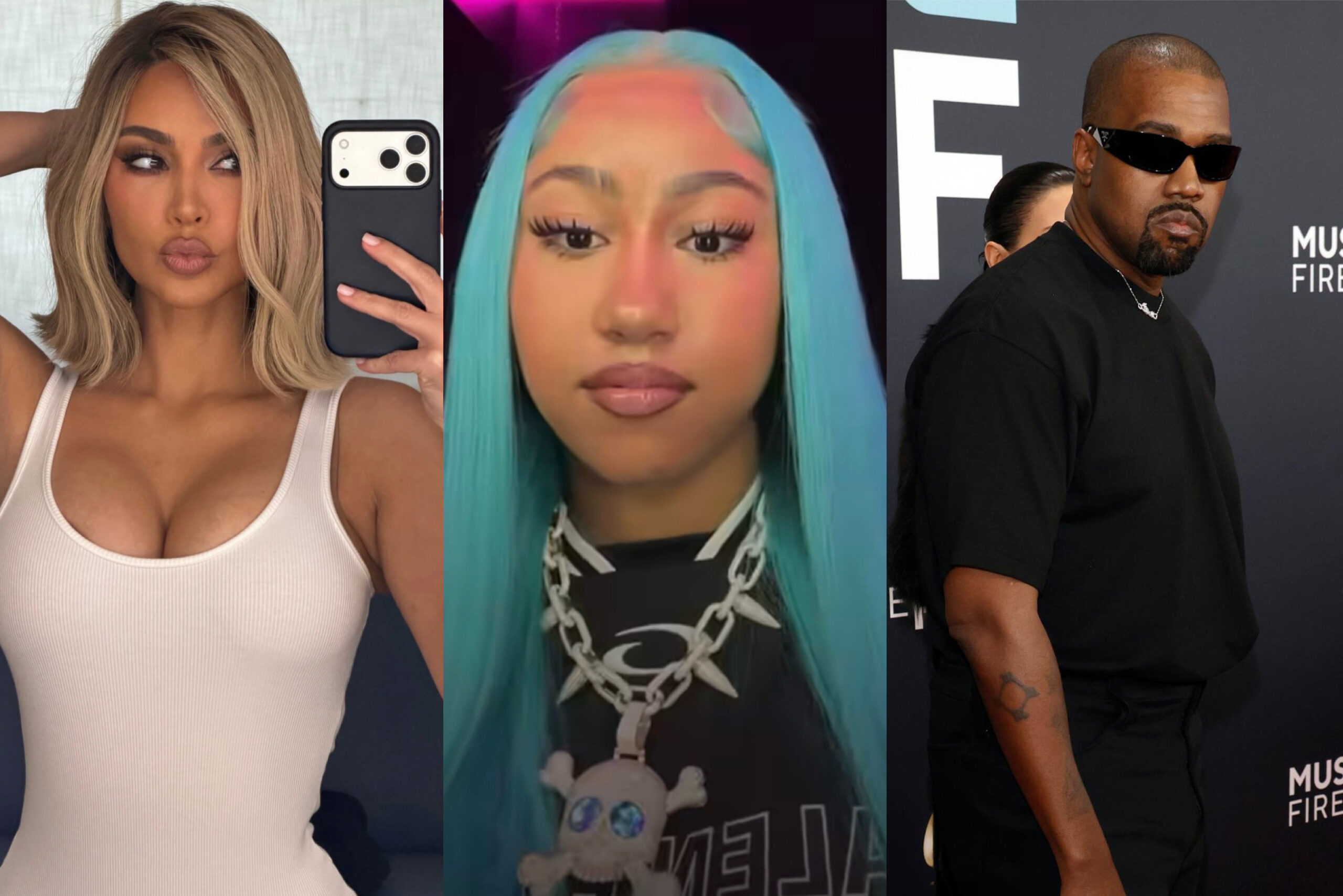 “Kanye Is Not The Only Supportive Parent”:  Kim Kardashian Skips Miami Grand Prix To Attend North West’s L.A. Pop-Up Event