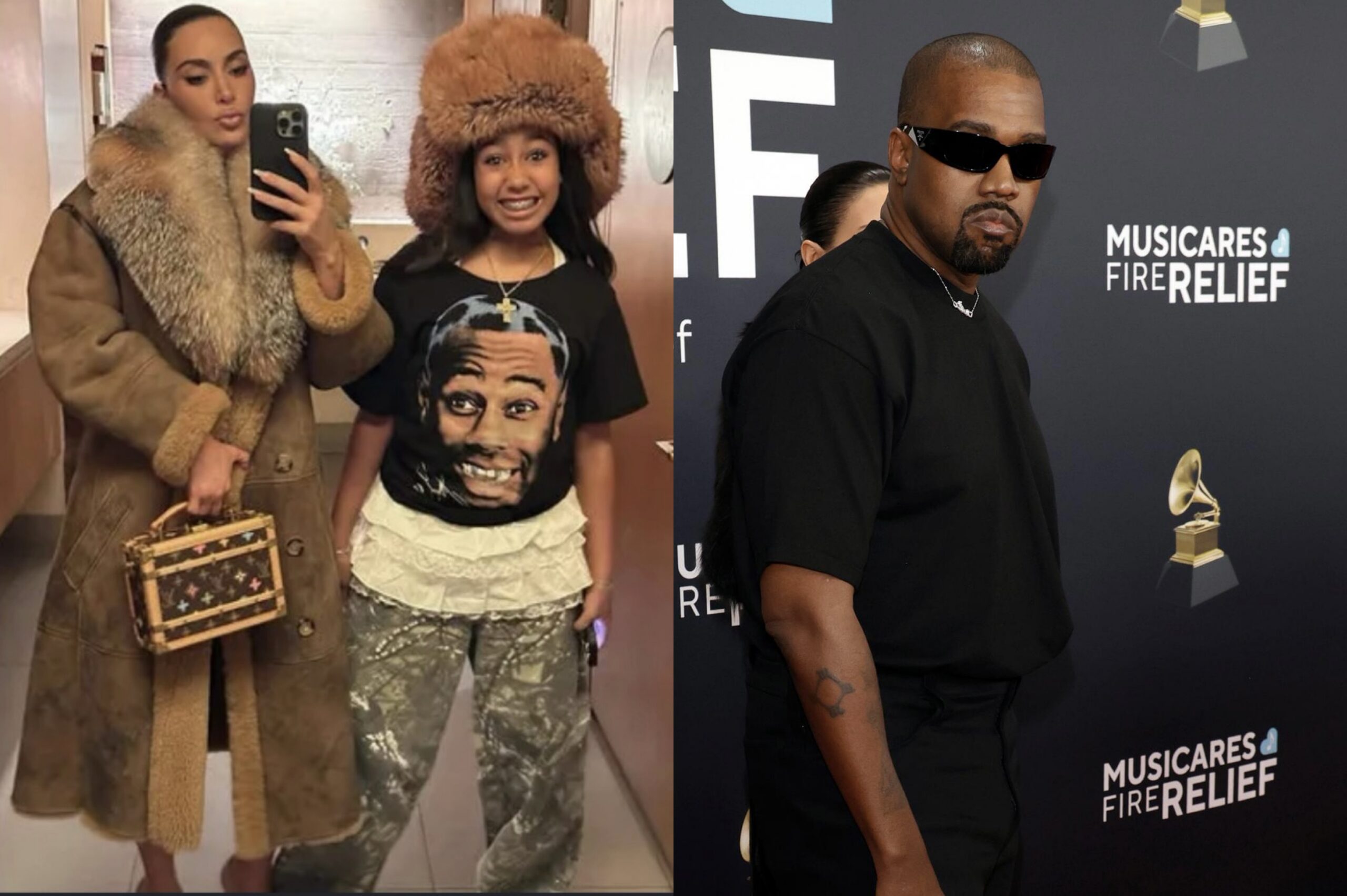 “Kanye Is Not The Only Supportive Parent”:  Kim Kardashian Skips Miami Grand Prix To Attend North West’s L.A. Pop-Up Event