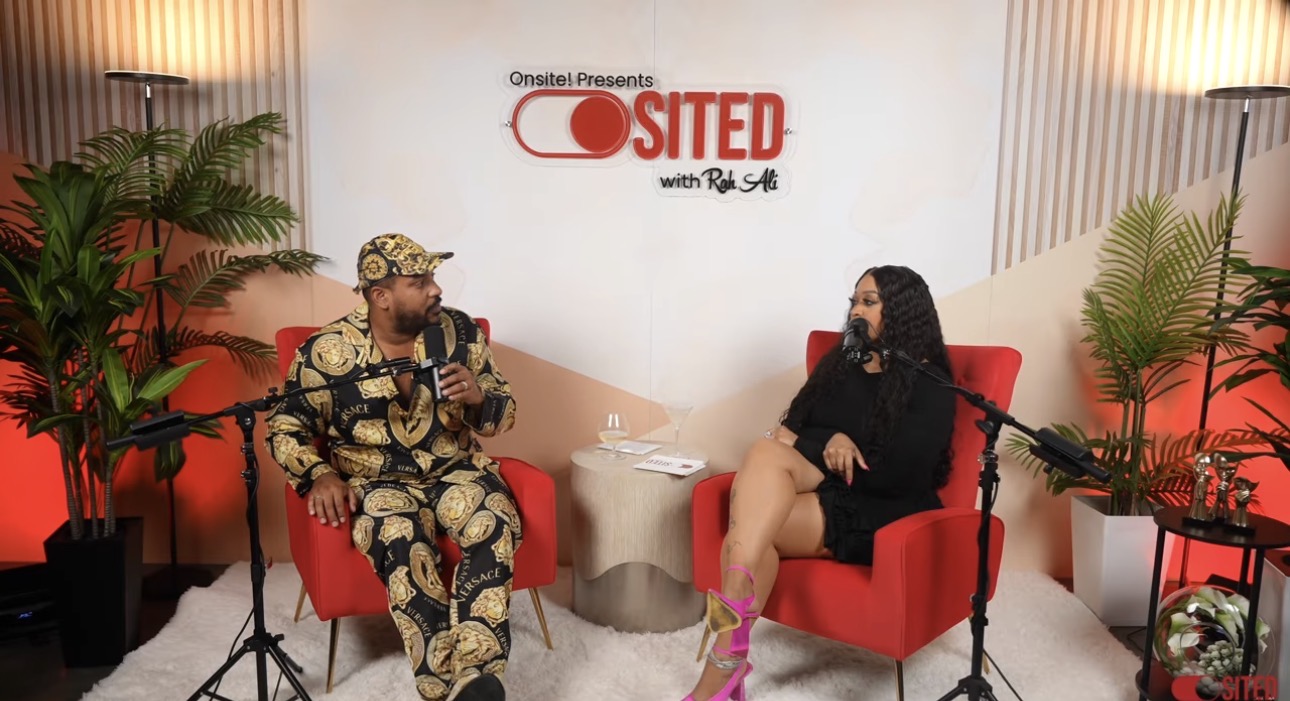Rah Ali and Mister Lewis sit across from each other on the SITED podcast set discussing privacy and social media