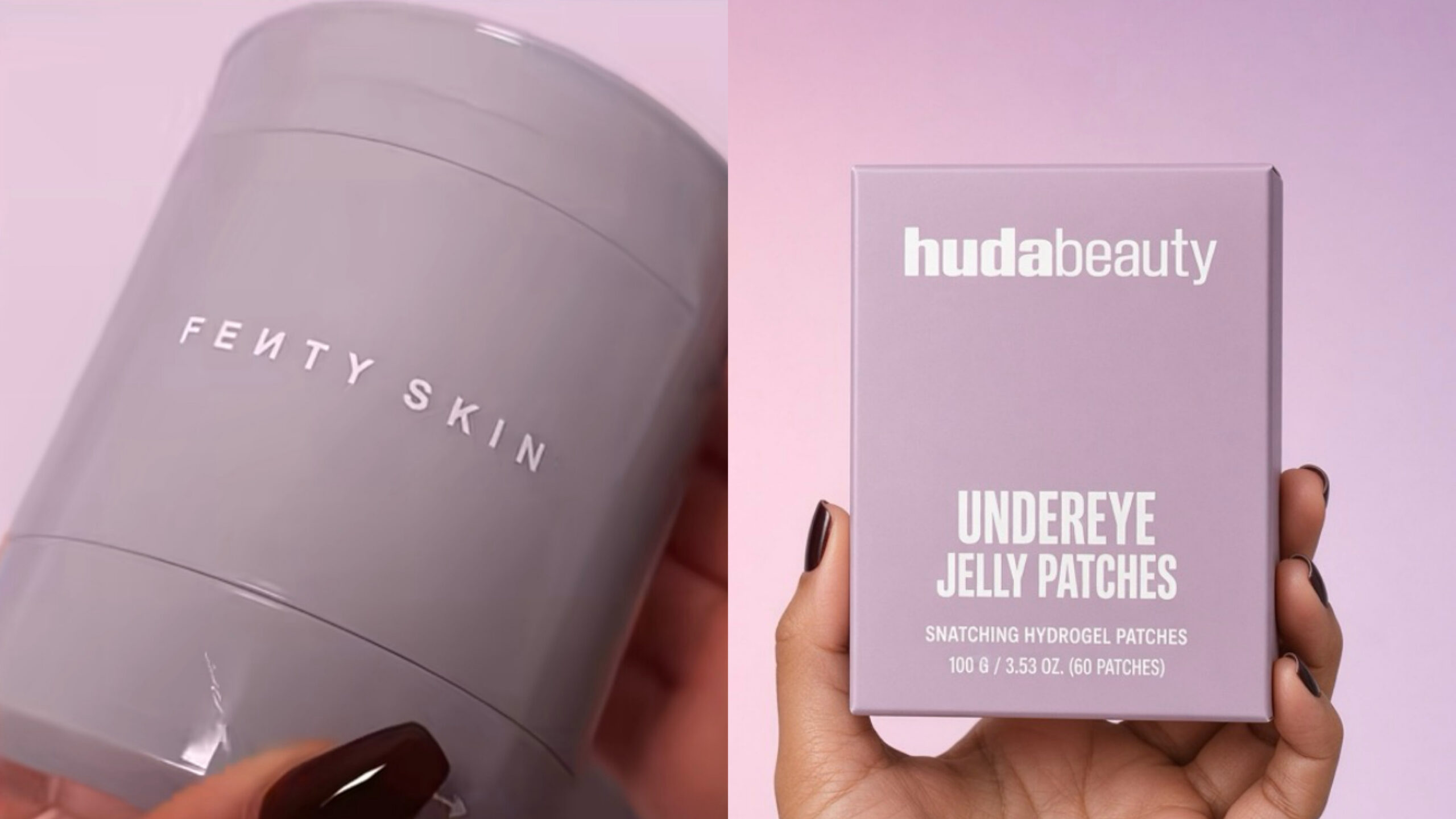 Grinder Eye Patches: Fenty, Glow Recipe, Huda Collide